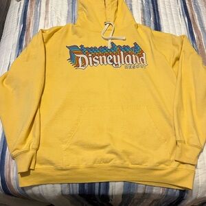 Disneyland parks Yellow Hoodie